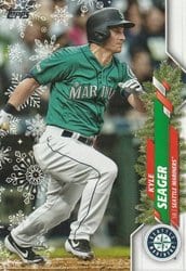 2020 Topps Holiday Base Set Kyle Seager #HW153 card