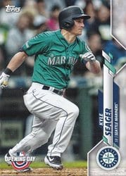 2020 Topps Opening Day Base Set Kyle Seager #84 card