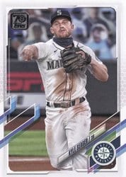 2021 Topps Base Set Kyle Seager #204 card