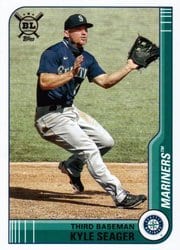 2021 Topps Big League Base Set Kyle Seager #127 card
