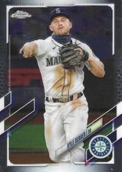 2021 Topps Chrome Base Set Kyle Seager #113 card