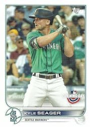 2022 Topps Opening Day Base Set Kyle Seager #154 card