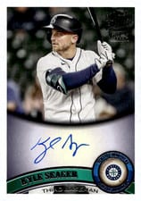 2025 Topps Archives Fan Favorite Autographs 2011 Kyle Seager #11FFA-KS card