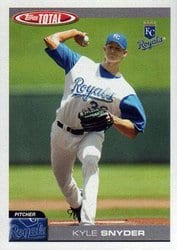 2004 Topps Total Base Set Kyle Snyder #271 card