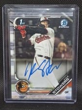 2019 Bowman Draft Chrome Picks Autograph Kyle Stowers #CDA-KS card
