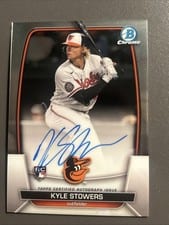 2023 Bowman Chrome Rookie Autographs Kyle Stowers #CRA-KS card