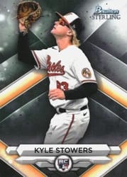 2023 Bowman Sterling Base Set Kyle Stowers #BSR-47 card
