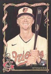 2023 Topps Allen & Ginter X Base Set Kyle Stowers #45 card
