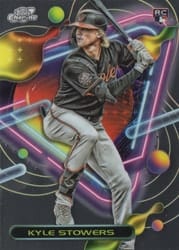 2023 Topps Cosmic Chrome Base Set Kyle Stowers #40 card