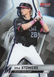 2025 Bowman's Best Base Set Kyle Stowers #9 card