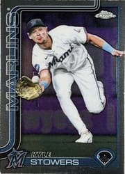 2025 Topps Chrome Update Base Set Kyle Stowers #USC50 card