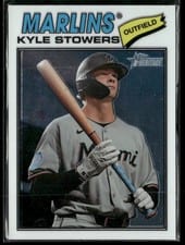 2026 Topps Heritage Kyle Stowers Refractor Chrome #395 card