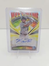 2025 Bowman Chrome Max Volume Autographs Kyle Teel #MVA-KT card
