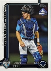 2025 Topps Pro Debut Base Set Kyle Teel #PD-185 card