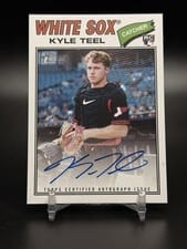 2026 Topps Heritage Real One Autographs Kyle Teel #ROA-KT card