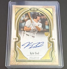 2026 Topps Tier One Tier One Talent Autographs Kyle Teel #T1TA-KT card