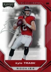 2021 Panini Chronicles Playoff Momentum Rookies Kyle Trask #PMR-20 card