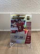 2021 Panini Chronicles Turn of the Century Autographs Kyle Trask #TOC-KTR card