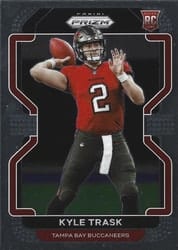 2021 Panini Prizm Base Set Kyle Trask #339 card