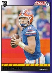 2021 Score 1991 Throwback Kyle Trask #TB10 card