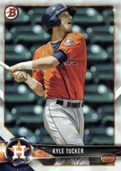 2018 Bowman Prospects Kyle Tucker #BP55 card