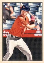 2019 Bowman Heritage Base Set Kyle Tucker #53VR-48 card