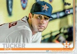 2019 Topps Base Set Kyle Tucker #60 card