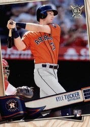 2019 Topps Big League Base Set Kyle Tucker #294 card