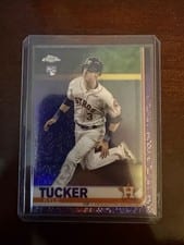 2019 Topps Chrome Kyle Tucker Refractor #39 card