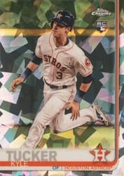 2019 Topps Chrome Sapphire Edition Base Set Kyle Tucker #60 card