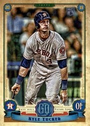 2019 Topps Gypsy Queen Base Set Kyle Tucker #225 card