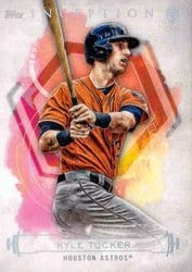 2019 Topps Inception Base Set Kyle Tucker #25 card