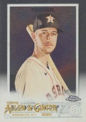2020 Topps Allen & Ginter Chrome Base Set Kyle Tucker #162 card