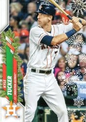 2020 Topps Holiday Base Set Kyle Tucker #HW9 card