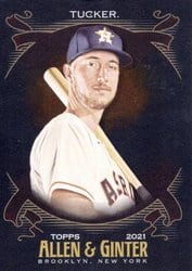 2021 Topps Allen & Ginter X Base Set Kyle Tucker #223 card