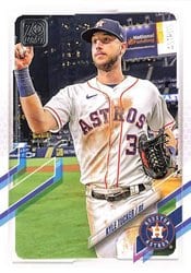 2021 Topps Base Set Kyle Tucker #617 card