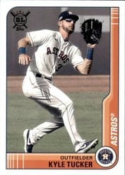 2021 Topps Big League Base Set Kyle Tucker #212 card
