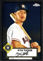 2021 Topps Chrome Platinum Anniversary Base Set Kyle Tucker #233 card