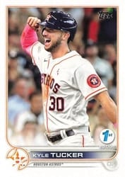 2022 Topps 1st Edition Base Set Kyle Tucker #319 card