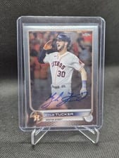 2022 Topps Chrome Veteran Autographs Kyle Tucker #CVA-KT card