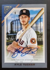 2022 Topps Gallery Veteran Autographs Kyle Tucker #VA-KT