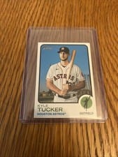 2022 Topps Heritage Mini Kyle Tucker #128 card