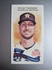 2023 Topps Allen & Ginter Mini 2022 World Series Champions Kyle Tucker #WSC-6 card