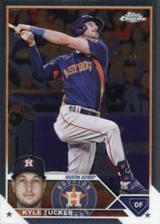 2023 Topps Chrome Base Set Kyle Tucker #6 card