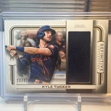 2023 Topps Definitive Collection Jumbo Relic Collection Kyle Tucker #DJR-KTU card