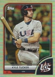 2023 Topps World Baseball Classic Base Set Kyle Tucker #9 card