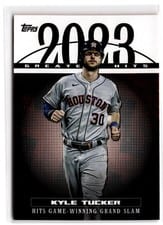 2024 Topps 2023 Greatest Hits Kyle Tucker #23GH-11 card