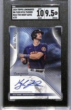 2024 Topps Luminaries Rule the Night Autographs Kyle Tucker #RN-TUCK card