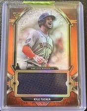 2024 Topps Triple Threads Single Jumbo Relics Kyle Tucker #SJR-KT card
