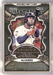 2024 Topps Allen & Ginter Double Rip Cards Kyle Tucker / Yordan Alvarez (Houston Astros) #DRIP-AT card